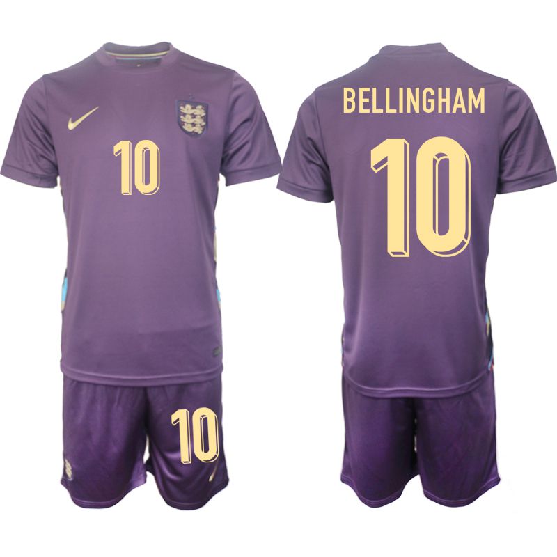 Men 2024-2025 Season England away purple 10 Soccer Jerseys